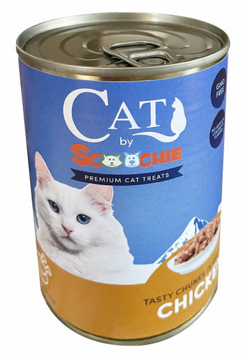 Cat by Scoochie Chicken Flavor Chunky Cat Food
