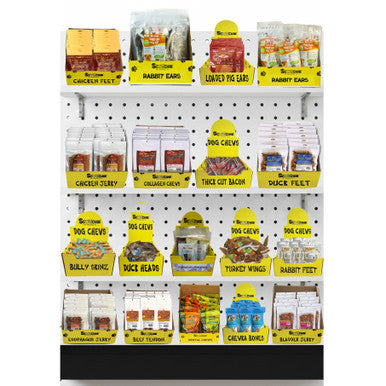 Small Dog Treats Planogram - 4 Foot - 4 Shelf